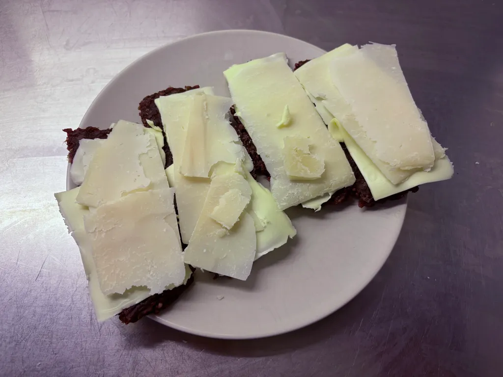 Dried Meat Sandwiches